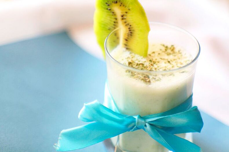 կեֆիր կոկտեյլ